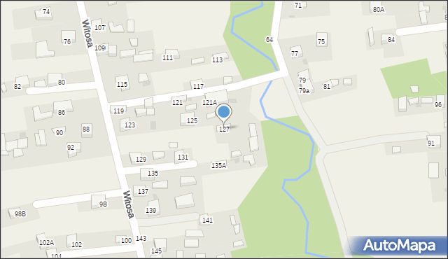 Jadowniki, Witosa Wincentego, 127, mapa Jadowniki