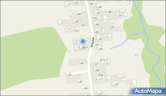 Jadowniki, Witosa Wincentego, 138, mapa Jadowniki