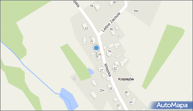 Jankowice, Wiejska, 29, mapa Jankowice