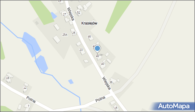 Jankowice, Wiejska, 42, mapa Jankowice