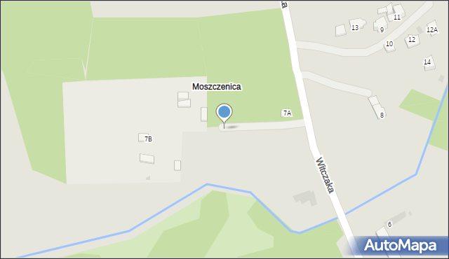 Jastrzębie-Zdrój, Witczaka Mikołaja, 7B, mapa Jastrzębie-Zdrój