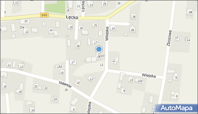 Jawiszowice, Wiejska, 15, mapa Jawiszowice