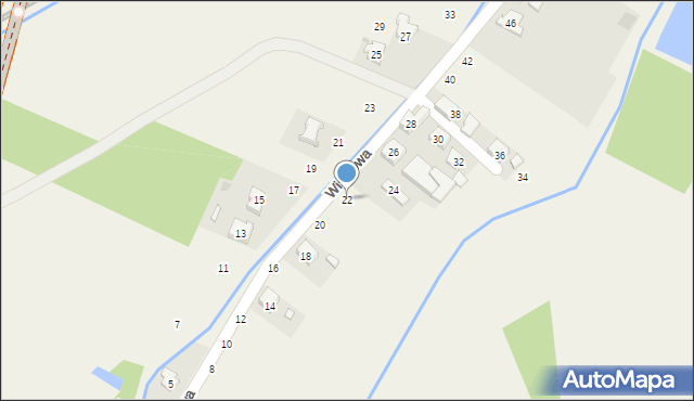 Jawiszowice, Wiśniowa, 22, mapa Jawiszowice