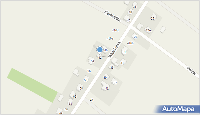 Jerzmanowice, Widokowa, 52, mapa Jerzmanowice