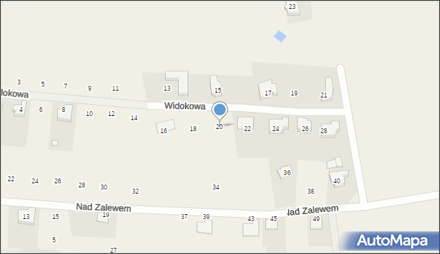 Jerzykowo, Widokowa, 20, mapa Jerzykowo