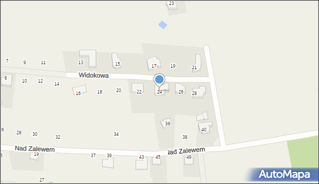 Jerzykowo, Widokowa, 24, mapa Jerzykowo