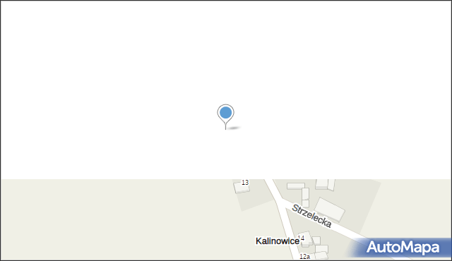 Kalinowice, Wiejska, 17, mapa Kalinowice