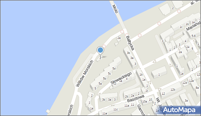 Kamień Pomorski, Wilków Morskich, 2, mapa Kamień Pomorski