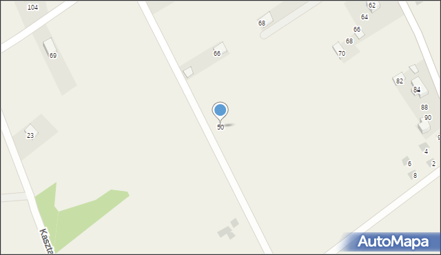 Kobylany, Widokowa, 50, mapa Kobylany