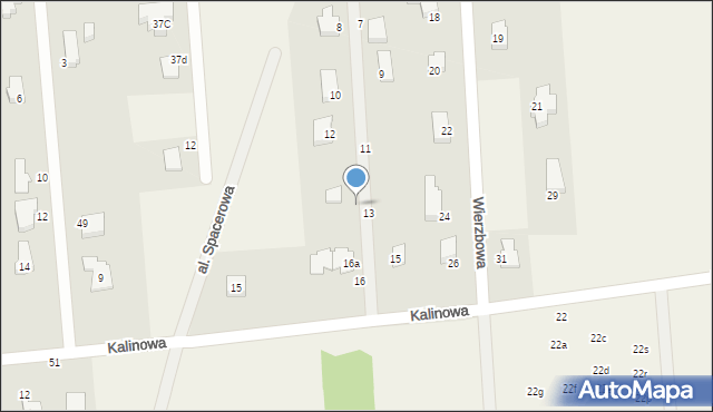 Kobylnica, Wierzbowa, 14, mapa Kobylnica