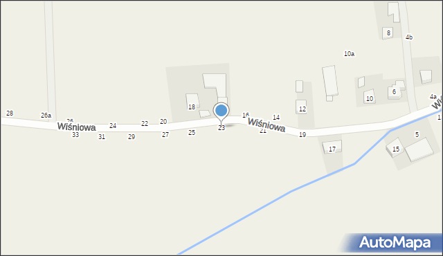 Kobylniki, Wiśniowa, 23, mapa Kobylniki