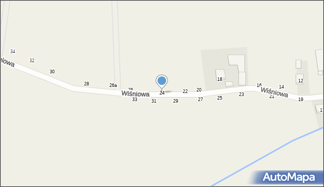 Kobylniki, Wiśniowa, 24, mapa Kobylniki