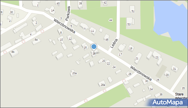Konstancin-Jeziorna, Wierzbnowska, 18, mapa Konstancin-Jeziorna