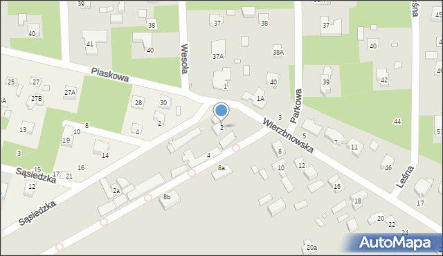 Konstancin-Jeziorna, Wierzbnowska, 2, mapa Konstancin-Jeziorna