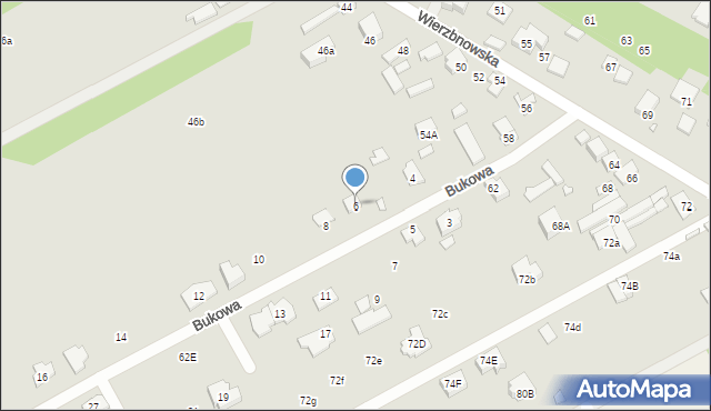 Konstancin-Jeziorna, Wierzbnowska, 58B, mapa Konstancin-Jeziorna