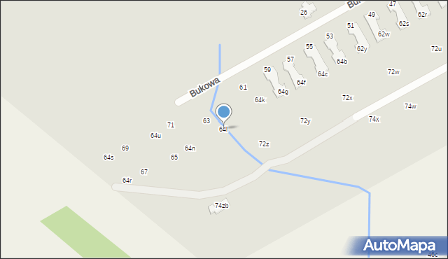 Konstancin-Jeziorna, Wierzbnowska, 64l, mapa Konstancin-Jeziorna