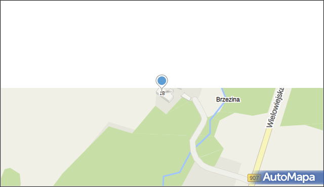 Kotliszowice, Wielowiejska, 1B, mapa Kotliszowice