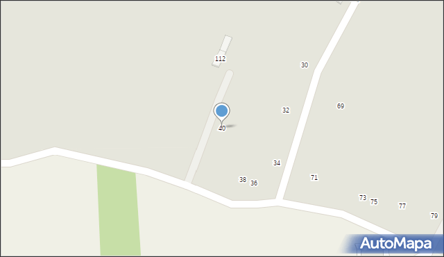 Koziegłowy, Widokowa, 40, mapa Koziegłowy
