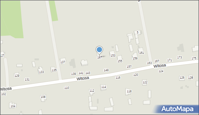 Krasnystaw, Witosa Wincentego, 147, mapa Krasnystaw