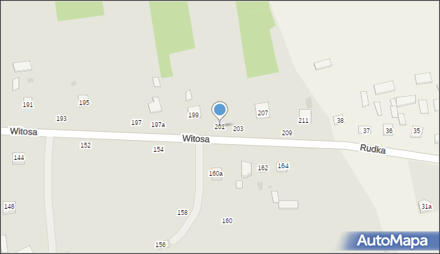 Krasnystaw, Witosa Wincentego, 201, mapa Krasnystaw