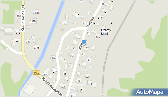 Krynica-Zdrój, Wiejska, 10A, mapa Krynica-Zdrój