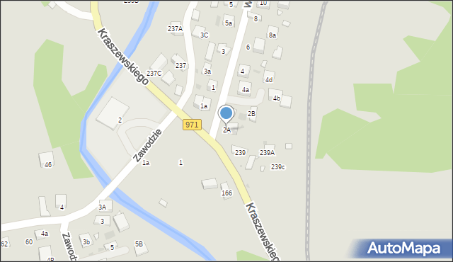 Krynica-Zdrój, Wiejska, 2A, mapa Krynica-Zdrój