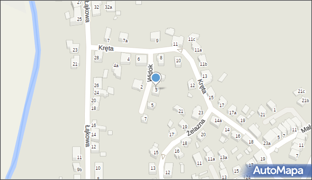 Kwidzyn, Widok, 3, mapa Kwidzyn