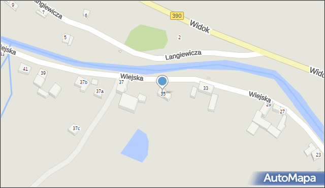 Lądek-Zdrój, Wiejska, 35, mapa Lądek-Zdrój