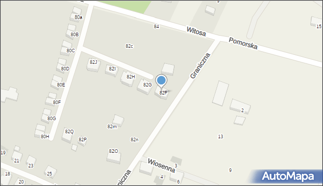 Lębork, Witosa Wincentego, 82F, mapa Lębork
