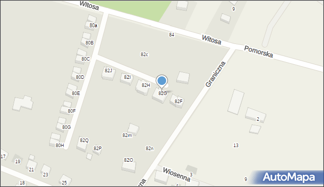 Lębork, Witosa Wincentego, 82G, mapa Lębork