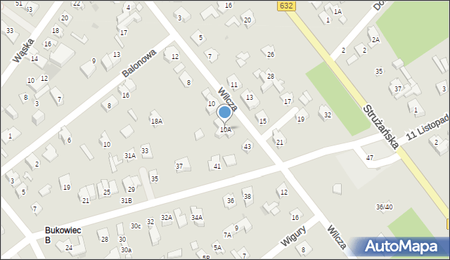 Legionowo, Wilcza Aleksandra, 10A, mapa Legionowo