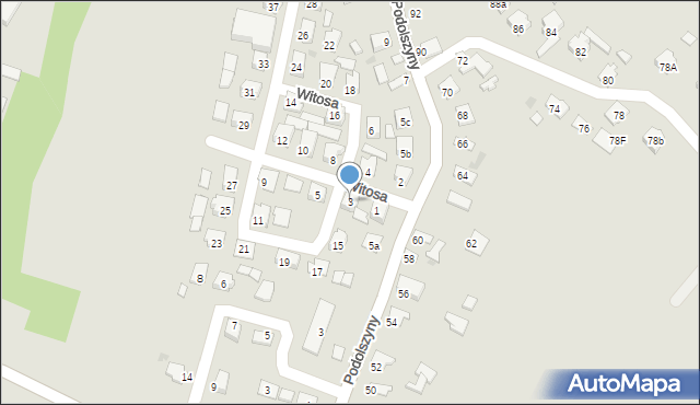 Leżajsk, Witosa Wincentego, 3, mapa Leżajsk