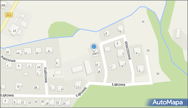 Lublewo Gdańskie, Wierzbowa, 10A, mapa Lublewo Gdańskie