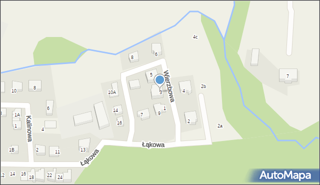Lublewo Gdańskie, Wierzbowa, 3, mapa Lublewo Gdańskie