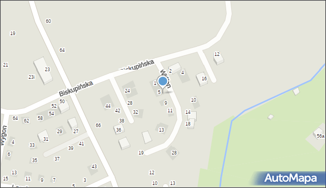 Lublin, Wiślan, 7, mapa Lublina