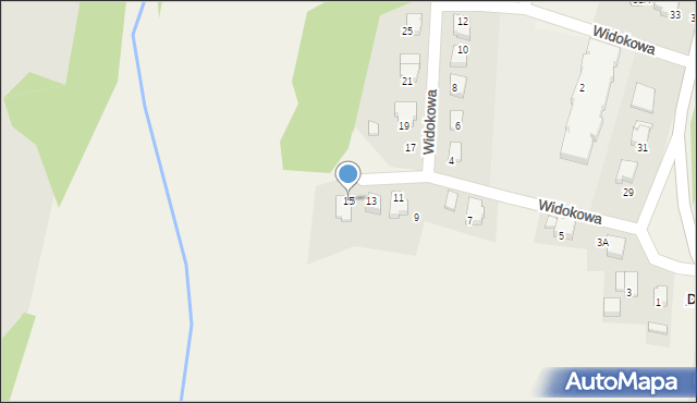 Marklowice, Widokowa, 15, mapa Marklowice