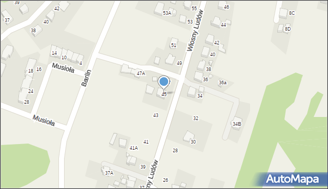 Marklowice, Wiosny Ludów, 45, mapa Marklowice