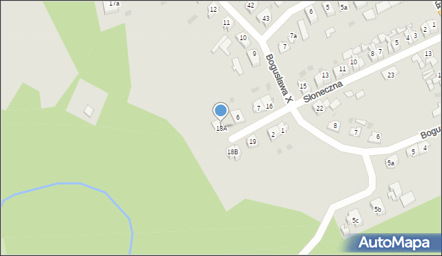 Miastko, Wituckiego Bernarda, ks. gen., 18A, mapa Miastko