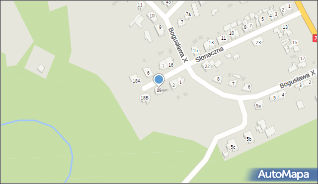 Miastko, Wituckiego Bernarda, ks. gen., 3, mapa Miastko