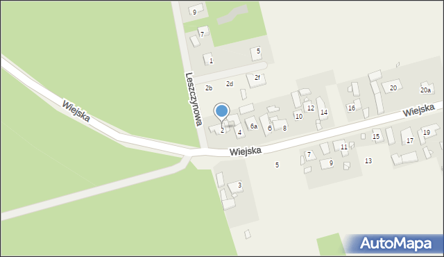 Miedziana, Wiejska, 2, mapa Miedziana