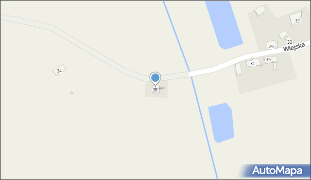 Miejsce, Wiejska, 36, mapa Miejsce