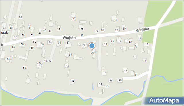 Mińsk Mazowiecki, Wiejska, 25, mapa Mińsk Mazowiecki