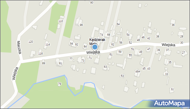 Mińsk Mazowiecki, Wiejska, 69, mapa Mińsk Mazowiecki