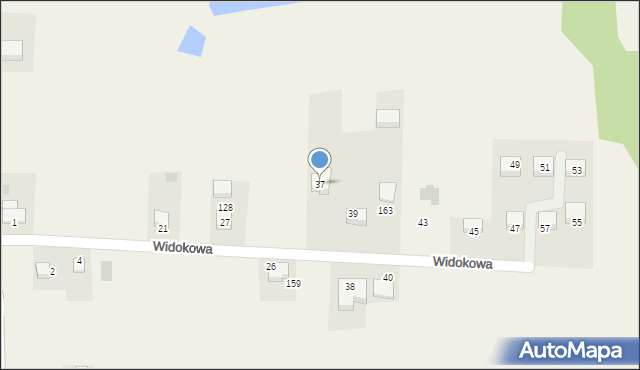 Niegoszowice, Widokowa, 37, mapa Niegoszowice