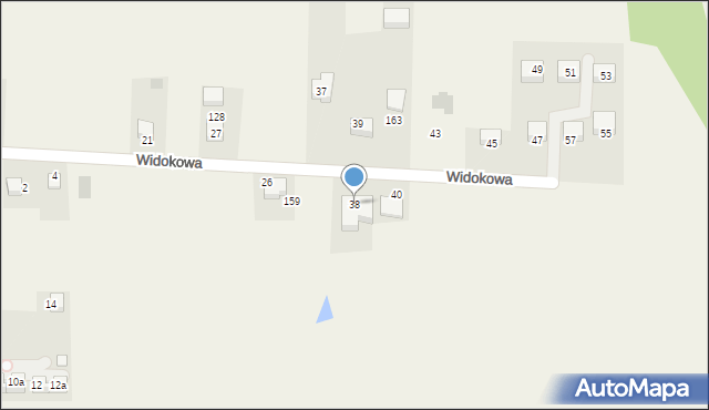 Niegoszowice, Widokowa, 38, mapa Niegoszowice