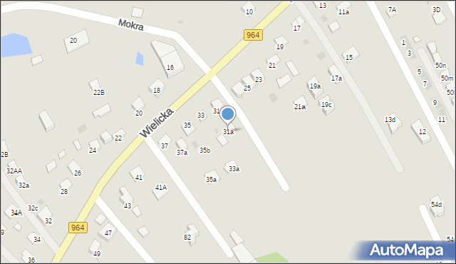 Niepołomice, Wielicka, 31a, mapa Niepołomice