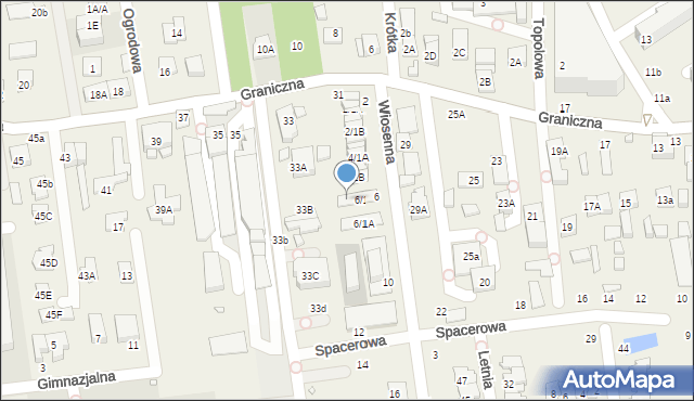 Nowa Iwiczna, Wiosenna, 6/2, mapa Nowa Iwiczna