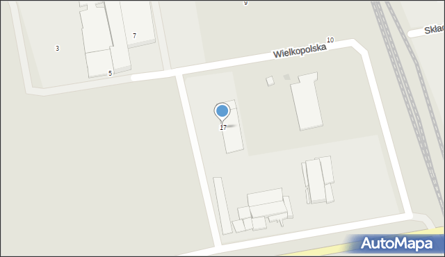 Nowa Sól, Wielkopolska, 17, mapa Nowa Sól