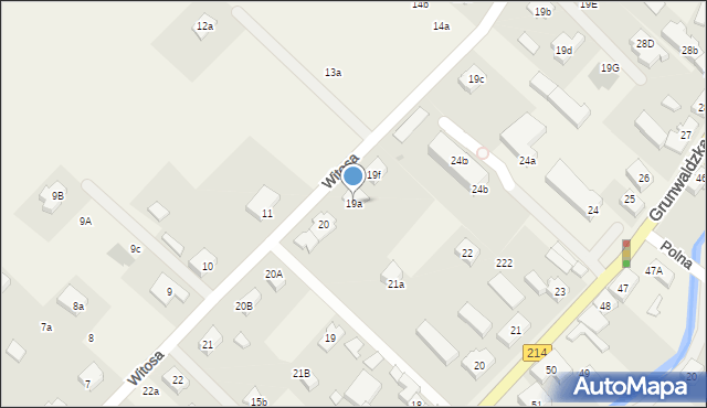 Nowa Wieś Lęborska, Witosa Wincentego, 19a, mapa Nowa Wieś Lęborska