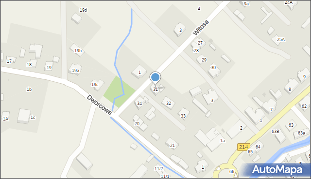 Nowa Wieś Lęborska, Witosa Wincentego, 31, mapa Nowa Wieś Lęborska